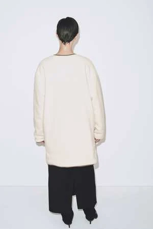 Mijeong ParkReversible Padded Jacket - Olive/Cream 9 Mijeong ParkReversible Padded Jacket - Olive/Cream - Image 9