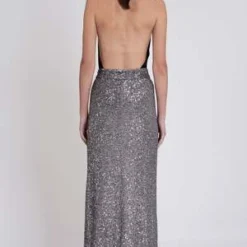Nonchalant LabelRhea Skirt - Silver -Outlet Lustro Wear Store Rhea Skirt Silver 20231003173255