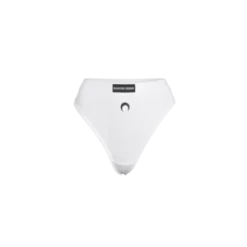 MARINE SERRERibbed High Waisted Culotte - White