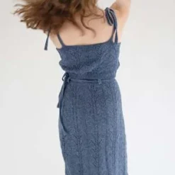 RifoRifo Recycled Denim Knit Skirt - Lauren -Outlet Lustro Wear Store Rifo Recycled Denim Knit Skirt Lauren 20230608202030 1