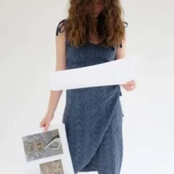 RifoRifo Recycled Denim Knit Skirt - Lauren -Outlet Lustro Wear Store Rifo Recycled Denim Knit Skirt Lauren 20230608202031