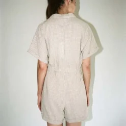 Rita RowNemesio Jumpsuit - Sand -Outlet Lustro Wear Store Rita Row Nemesio Jumpsuit Sand 20220621220508