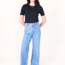 RollasSailor Jeans Long - Mid Lily Blue -Outlet Lustro Wear Store Rollas Sailor Jeans Long Mid Lily Blue 20230809135753 2