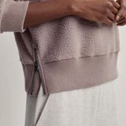 VarleyRoselle Half-Zip Fleece - Sphinx -Outlet Lustro Wear Store Roselle Half Zip Fleece Sphinx 20230916070042 1