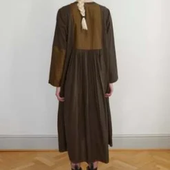 Tidy Street General StoreRunaway Bicycle Panelled Dress - Brown -Outlet Lustro Wear Store Runaway Bicycle Panelled Dress 20231009121014 2