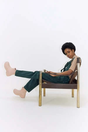 Eve GravelRuth Overalls - Green 1 Eve GravelRuth Overalls - Green