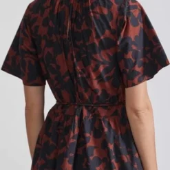 Apiece ApartSAARA TIERED MINI DRESS - DEEPBOTANIC -Outlet Lustro Wear Store SAARA TIERED MINI DRESS 20230923212437 2