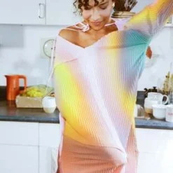 Julia HeuerSander Dress - Rain -Outlet Lustro Wear Store SANDER DRESS IN RAIN 20231017231638 1