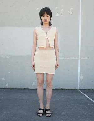 RationalleSHANE SKIRT - SAND 1 RationalleSHANE SKIRT - SAND