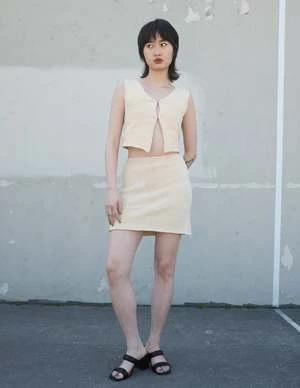 RationalleSHANE SKIRT - SAND 4 RationalleSHANE SKIRT - SAND - Image 4