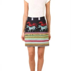 SunoSUNO A Line Mini Skirt - Black/Multi 9 SunoSUNO A Line Mini Skirt - Black/Multi -Outlet Lustro Wear Store SUNO A Line Mini Skirt 20220811151725 2