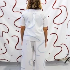 Mosey Me Salento Long Pyjama Set - Blue -Outlet Lustro Wear Store Salento Long Pyjama Set Blue 20220411104122 2