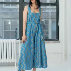 RUJUTA SHETHKori Jumper - Oxford Chevron