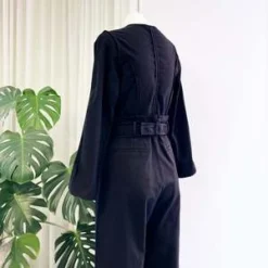 Sea New YorkScout Cotton Jumpsuit - Black -Outlet Lustro Wear Store Scout Cotton Jumpsuit in Black 20221119180448 1