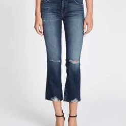 J BrandSelena Mid Rise Crop Boot Jean - Revoke