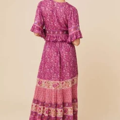 SPELL & THE GYPSY COLLECTIVESienna Maxi Skirt - Fuschia -Outlet Lustro Wear Store Sienna Maxi Skirt 20231018024127 1