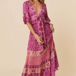SPELL & THE GYPSY COLLECTIVESienna Maxi Skirt - Fuschia -Outlet Lustro Wear Store Sienna Maxi Skirt 20231018024127