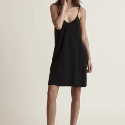 SkinSexy Pima Cotton Slip - Black