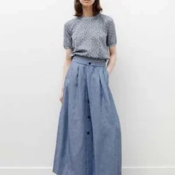 Stephan SchneiderLinen Denim Skirt - Avento