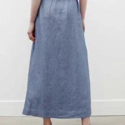 Stephan SchneiderLinen Denim Skirt - Avento 10 Stephan SchneiderLinen Denim Skirt - Avento -Outlet Lustro Wear Store Skirt Avento Linen Denim 20230415004334 1