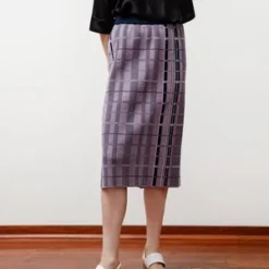 Stephan SchneiderSkirt - Cooling Check Lilac -Outlet Lustro Wear Store Skirt Cooling Check Lilac 20200307202912 2