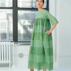 RUJUTA SHETHSpring Maxi Dress - Pine 9 RUJUTA SHETHSpring Maxi Dress - Pine -Outlet Lustro Wear Store Spring Maxi Dress Pine 20230607012237 2