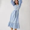 Tach ClothingLesly Denim Maxi Dress