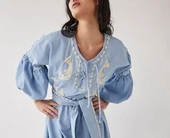 Tach ClothingLesly Denim Maxi Dress -Outlet Lustro Wear Store TACH Lesly Denim Maxi Dress 20230919004455 2