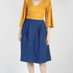 Birds Of North AmericaTadorne Skirt - Sapphire