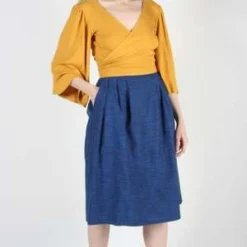 Outlet Lustro Wear Store -Outlet Lustro Wear Store Tadorne Skirt Sapphire 20230713011105