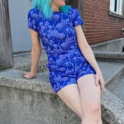 Birds Of North AmericaTeeter Bob Romper - Cat Dreams -Outlet Lustro Wear Store Teeter Bob Romper Cat Dreams 20230713011140 2