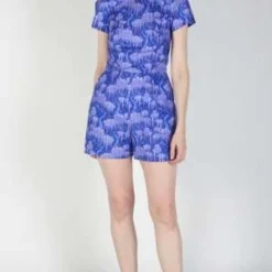 Birds Of North AmericaTeeter Bob Romper - Cat Dreams -Outlet Lustro Wear Store Teeter Bob Romper Cat Dreams 20230713011141 3