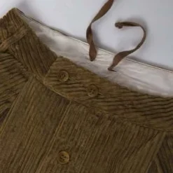 Engineered GarmentsCotton 4.5W Corduroy Tuck Skirt - Khaki -Outlet Lustro Wear Store Tuck Skirt B Khaki Cotton 4 5W Corduroy 20231001001624 2