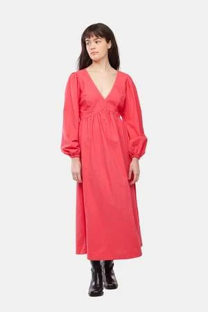 LACAUSA ClothingTunnel Dress - Ruby Pink 2 LACAUSA ClothingTunnel Dress - Ruby Pink - Image 2