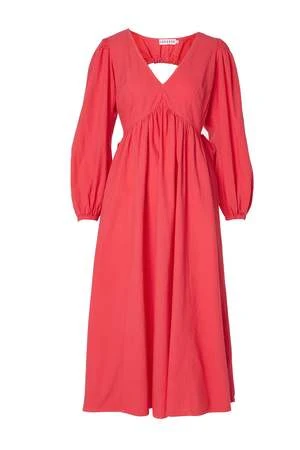 LACAUSA ClothingTunnel Dress - Ruby Pink 5 LACAUSA ClothingTunnel Dress - Ruby Pink - Image 5