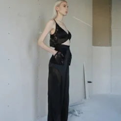 MaetUMBRA Silk Lace Set - Black 9 MaetUMBRA Silk Lace Set - Black -Outlet Lustro Wear Store UMBRA Silk Lace Set 20220906215925 4