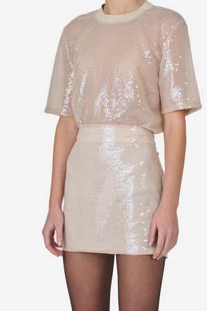 Nonchalant LabelValerie Skirt - Blush 2 Nonchalant LabelValerie Skirt - Blush - Image 2