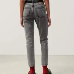 American VintageVaqueros Yopday Fitted Denim - Salt And Pepper