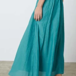 VelvetMariela Silk Cotton Skirt -Outlet Lustro Wear Store Velvet Mariela Silk Cotton Skirt 20230512231449 1