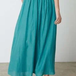 VelvetMariela Silk Cotton Skirt -Outlet Lustro Wear Store Velvet Mariela Silk Cotton Skirt 20230512231449 2