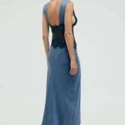 Third FormVisions Lace Deep V Maxi Dress - Sapphire -Outlet Lustro Wear Store Visions Lace Deep V Maxi Dress Sapphire 20230924014014 2