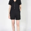 Birds Of North AmericaWoodhaunter Romper - Black