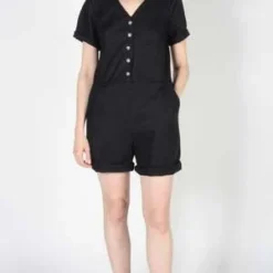Birds Of North AmericaWoodhaunter Romper - Black