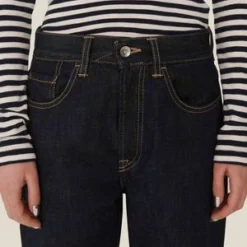 YMCEarth Tearaway Selvedge Organic Cotton Denim Jean - Indigo -Outlet Lustro Wear Store YMC Earth Tearaway Selvedge Organic Cotton Denim Jean Indigo 20230901140054