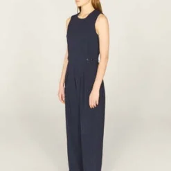 YMCJojo Jumpsuit - Navy -Outlet Lustro Wear Store YMC Jojo Jumpsuit in Navy 20230919211319 2