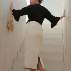 Harly JaeZipper Skirt - Mylk 10 Harly JaeZipper Skirt - Mylk -Outlet Lustro Wear Store harly jae Zipper Skirt Mylk 20230912205126 1